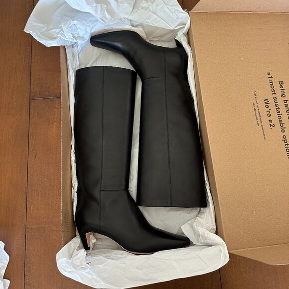 REFORMATION Remy Knee Boots, color black, size US 7 - Picture 6 of 6